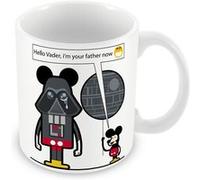Fabulous Mug céramique Game of Geek Dark Vador Mickey Je Suis Ton Père Blanc G