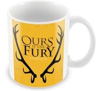 Fabulous Mug céramique Game Of Thrones King Baratheon Ours Is The Fury Blanc G
