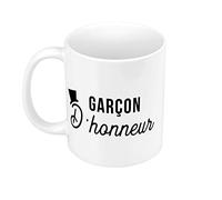 Fabulous Mug Céramique Garçon d'Honneur Chapeau Mariage Marié Gentleman