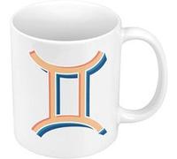 Fabulous Mug céramique Gémeaux Symbole Signe Astrologie Blanc G