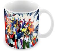 Fabulous Mug céramique Goldorak Mazinger Gredizer Go Nagai Mecha Blanc