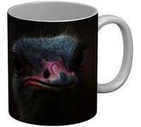 Fabulous Mug céramique Gros Plan D'Autruche Vie Sauvage Blanc G