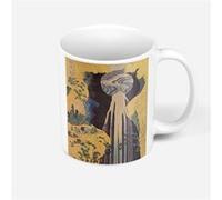 Fabulous Mug céramique Hokusai Estampe Cascade Blanc G