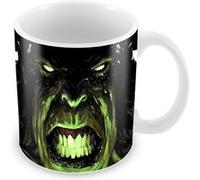 Fabulous Mug céramique Hulk Enervé Peinture Blanc G