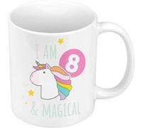 Fabulous Mug céramique I am 8 and Magical Blanc G