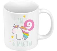 Fabulous Mug céramique I am 9 and Magical Blanc G