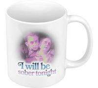 Fabulous Mug céramique I will be Sober Tonight Blanc G