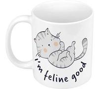 Fabulous Mug céramique I'm Feline Good Blanc G