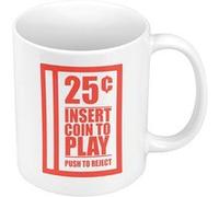 Fabulous Mug céramique Insert Coin to Play Arcade Blanc G