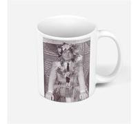 Fabulous Mug céramique Jacques Chirac Fleurs Wallis et Futuna Blanc G