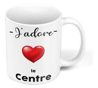 Fabulous Mug céramique J'adore Le Centre Region Orleans Blanc G