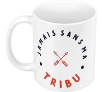 Fabulous Mug céramique Jamais sans ma Tribu Famille Blanc G