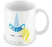 Fabulous Mug céramique Je Suis Une Licorne Laissez-Moi Dormir S'il Vous Plaît Blanc G