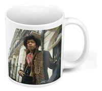 Fabulous Mug céramique Jimi Hendrix 1967 Guitariste Blanc G