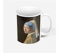 Fabulous Mug céramique Johannes Vermeer La Jeune Fille a la Perle Blanc G
