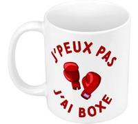 Fabulous Mug céramique J'peux j'ai boxe Blanc G