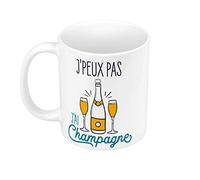 Fabulous Mug Céramique J'Peux Pas J'ai Champagne Vin Alcool Apéro Fete