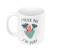 Fabulous Mug Céramique J'Peux Pas J'ai Surf Mer Sport Planche Vague