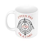 Fabulous Mug Céramique J'Peux Pas J'ai Tir à l'Arc Archer Cible Fleche