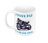 Fabulous Mug Céramique J'Peux Pas Y'a Grand Prix Moto Course Mécanique GP