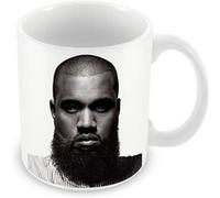 Fabulous Mug céramique Kanye West avec une Barbe Hipster Blanc G