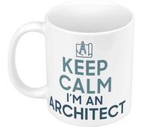 Fabulous Mug céramique Keep Calm I'm an Architect Blanc G