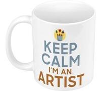 Fabulous Mug céramique Keep Calm I'm an Artist Blanc G