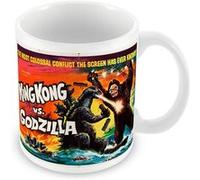 Fabulous Mug céramique King Kong Vs Godzilla Cinéma Vintage Blanc G