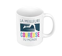 Fabulous Mug Céramique La Meilleure Coureuse du Monde Course Marathon Athlétisme