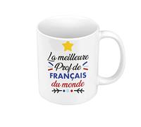 Fabulous Mug Céramique La Meilleure prof de Francais du Monde Professeur College Lycee