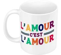 Fabulous Mug céramique L'Amour c'est l'Amour Blanc G