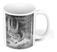Fabulous Mug céramique Le Petit Poucet Perrault Illustration Gustave Dore Blanc G