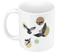 Fabulous Mug céramique L'envol des Oiseaux Blanc G