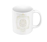 Fabulous Mug Céramique Lion Cartomancie Signe Astrologie Zodiaque Astres Constellation Tarot