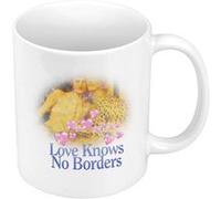 Fabulous Mug céramique Love Knows No Borders Blanc G