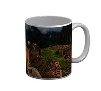 Fabulous Mug Céramique Machu Picchu Lama Selfie Peru Incas