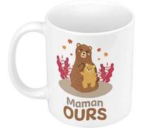 Fabulous Mug céramique Maman Ours Blanc G