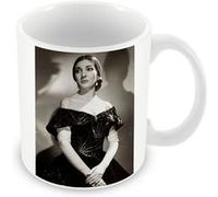 Fabulous Mug céramique Maria Callas Cantatrice 3 la Traviata Blanc G