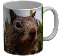 Fabulous Mug céramique Marmotte Dans L'Herbe Blanc G