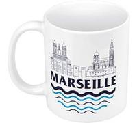 Fabulous Mug céramique Marseille Minimalist Blanc G