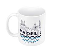 Fabulous Mug Céramique Marseille Minimalist France Ville Pastis OM