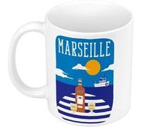 Fabulous Mug céramique Marseille Pastis Port Blanc G