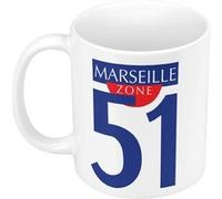 Fabulous Mug céramique Marseille Zone 51 Blanc G