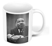 Fabulous Mug céramique Martin Luther King Portrait Vintage Blanc G