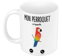 Fabulous Mug céramique Mon Perroquet M'Appelle Blanc G
