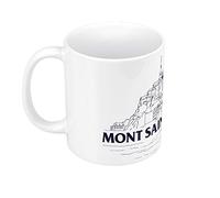 Fabulous Mug Céramique Mont Saint Michel Minimalist Normandie Village Tourisme