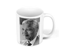 Fabulous Mug Céramique Nelson Mandela Portrait Militant Droits Humains Afrique du Sud
