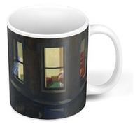 Fabulous Mug céramique Night Window 1928 Edward Hopper Blanc G
