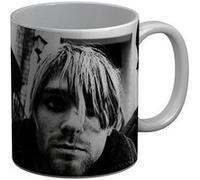 Fabulous Mug céramique Nirvana Kurt Cobain Grunge Blanc G