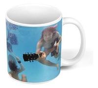 Fabulous Mug céramique Nirvana Kurt Cobain Nevermind Photoshoot Piscine Blanc G